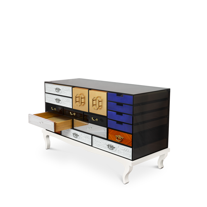 Soho - Sideboard by Boca Do Lobo #Black Lacquered