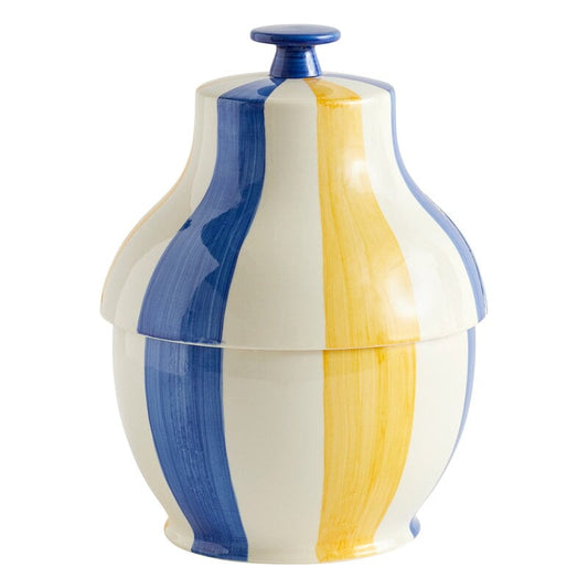 Sobremesa Stripe Cookie Jar by HAY