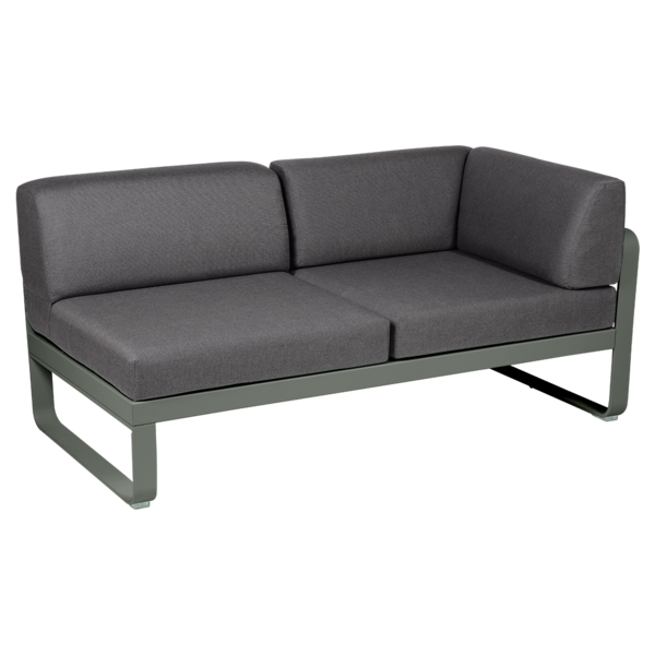 BELLEVIE 2-SEATER RIGHT CORNER MODULE by Fermob