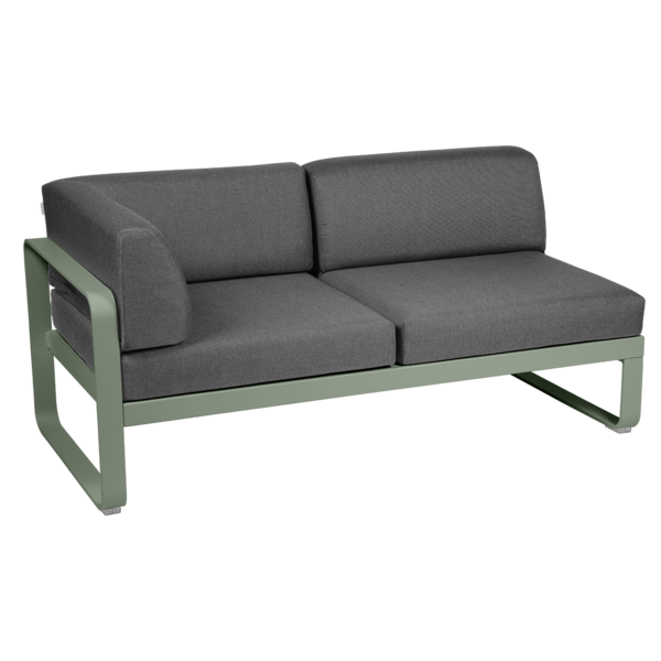 BELLEVIE 2-SEATER LEFT CORNER MODULE by Fermob