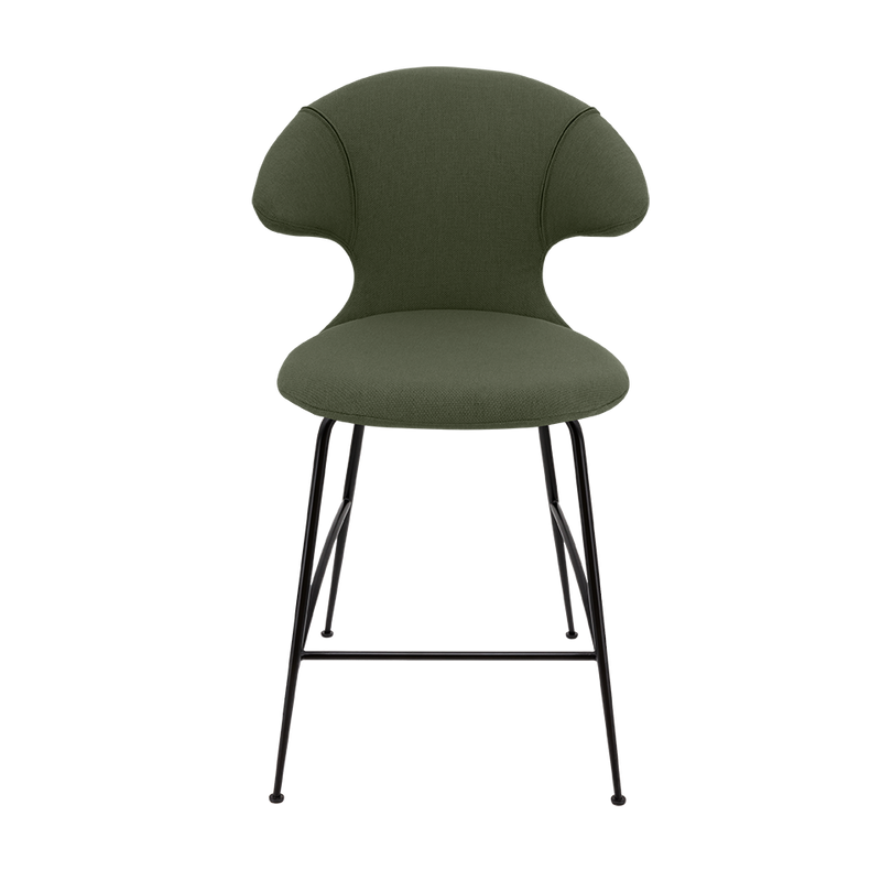 Time Flies Upholstered Counter Stool by Umage #Racing Green / Black