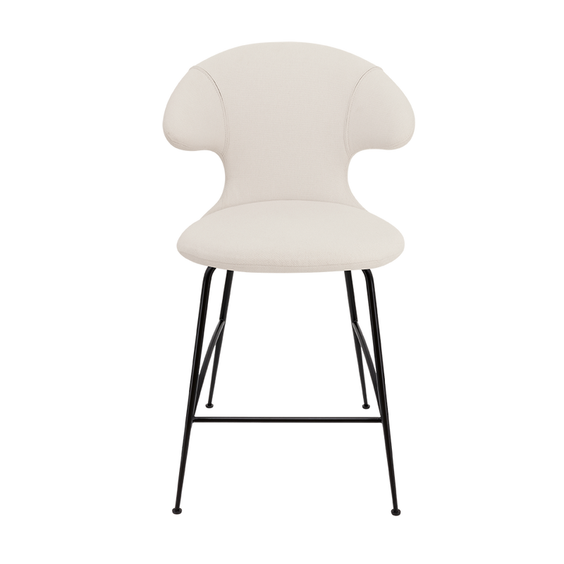 Time Flies Upholstered Counter Stool by Umage #White Sands / Black