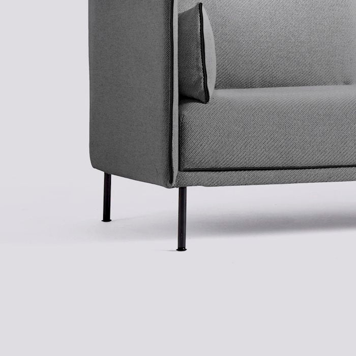 Silhouette 3 Seater Sofa (High) by HAY