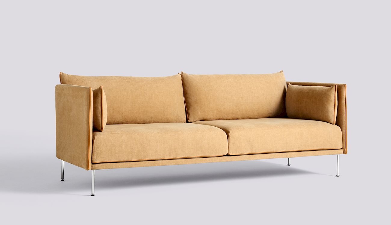 Silhouette 3 Seater Sofa (Low) by HAY