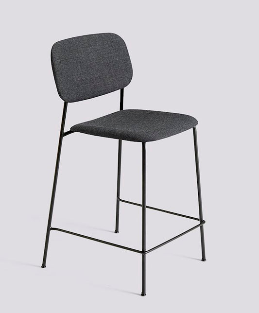 Soft Edge 91 Bar Stool (full upholstery) by HAY