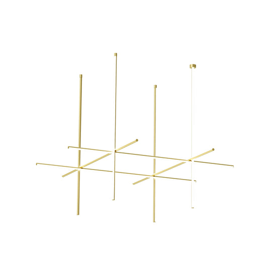 Coordinates Ceiling 4 Long CL III Lamp by Flos