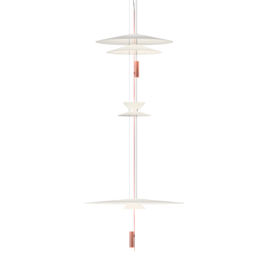 FLAMINGO 1570 - LED pendant lamp by Vibia #Copper