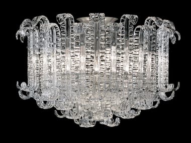 NEW FELCI - Venetian crystal ceiling lamp by Barovier&Toso
