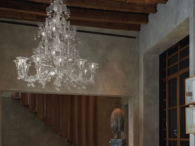 VENEZIA 1925 - Venetian crystal chandelier by Barovier&Toso