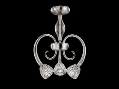 QUADRI - Venetian crystal chandelier by Barovier&Toso