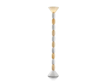 CONTERIE - Venetian crystal floor lamp by Barovier&Toso