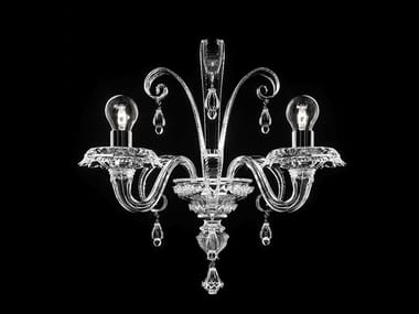 RABAT - Venetian crystal wall lamp by Barovier&Toso