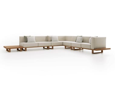9.ZERO - Sectional fabric sofa by Atmosphera