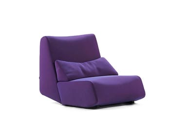 ABSENT - High-back fabric armchair by Prostoria