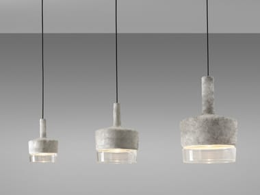 ACORN - LED cement pendant lamp by Penta