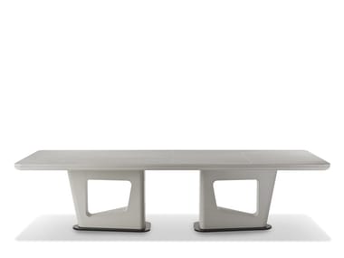 AVATAR - Rectangular wooden meeting table by I 4 Mariani