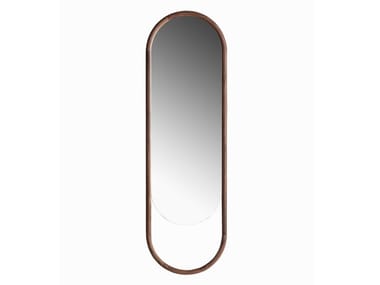 BACKSTAGE - Oval framed wall-mounted mirror by Porada