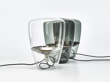 BALLOONS - LED blown glass table lamp by Brokis
