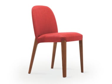 BELLEVUE 51 / 61 - Stackable fabric chair by Very Wood