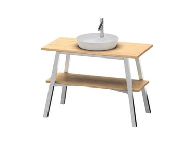 CAPE COD - Solid wood vanity unit by Duravit