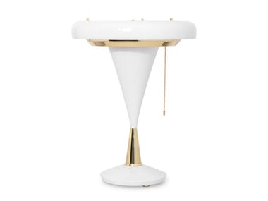 CARTER - LED brass table lamp by Delightfull