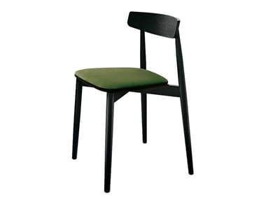 CLARETTA - Stackable wooden chair by Miniforms