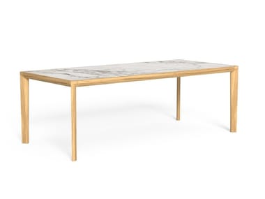 CLEOSOFT-WOOD - Rectangular dining table by Talenti