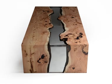 CREEK - Rectangular coffee table by alcarol