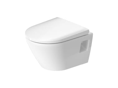 D-NEO - Compact wall-hung ceramic toilet by Duravit