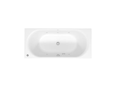 D-NEO - Hydromassage built-in acrylic bathtub by Duravit