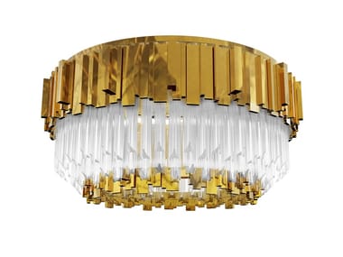 EMPIRE - Brass ceiling light by Luxxu