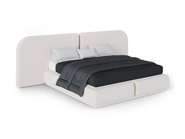 ISADORA I - Double bed with upholstered headboard by Essential Home