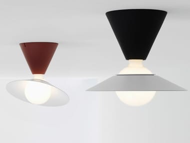 FANTE - LED ceiling lamp in EPDM and aluminum by Stilnovo