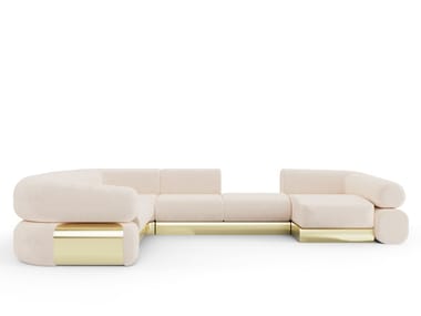 FITZGERALD - Modular fabric sofa by Essential Home
