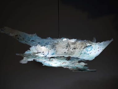 FLUCTUS - LED ECONYL¢ç pendant lamp by alcarol