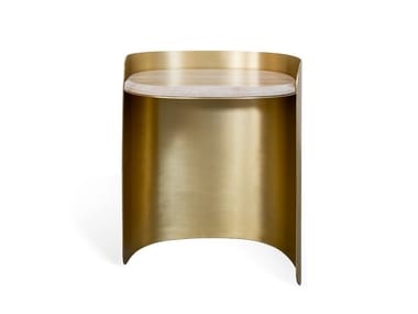 FRANCIS SCOTT - Brass side table by Essential Home