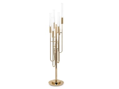 GALA - Brass floor lamp by Luxxu