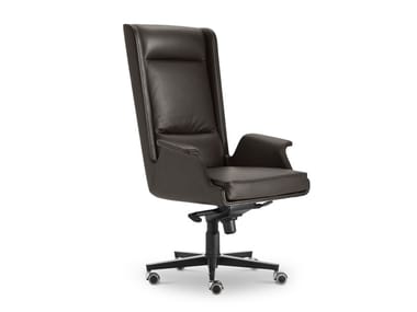 GARBO - Swivel high-back executive chair by I 4 Mariani