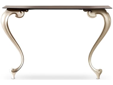 GEORGE - Rectangular aluminium console table by Cantori
