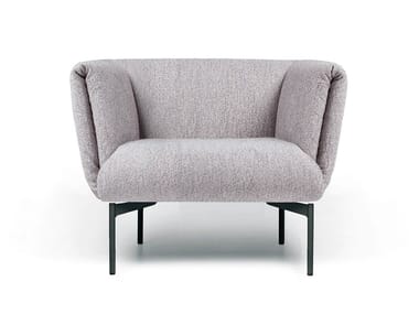 IMPRESSION - Fabric easy chair with armrests by Prostoria