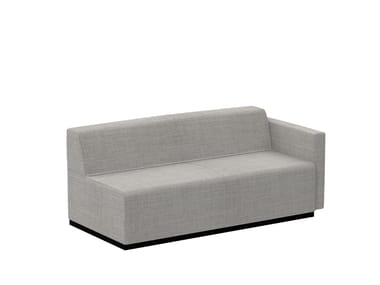 PAU - Sectional fabric sofa by Inclass