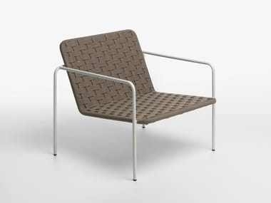 JACKIE - Garden rope easy chair with armrests by Talenti