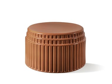 KOLOS - Round ceramic coffee table by Miniforms