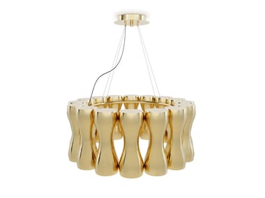 KROWN - LED brass pendant lamp by Delightfull