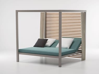 LANDSCAPE - Recliner canopy garden bed by Kettal