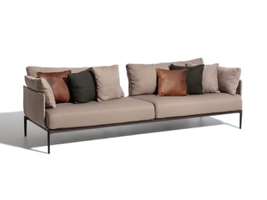 LEAF - 3 seater fabric garden sofa by Talenti