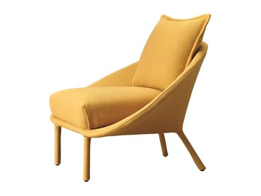 LEM - Upholstered fabric armchair by Miniforms