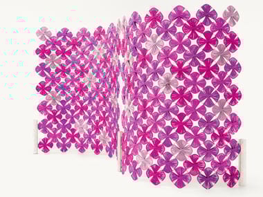 LOTO - Steel room divider by Paola Lenti