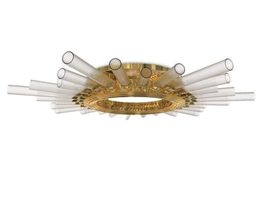 MAJESTIC - Brass ceiling light by Luxxu