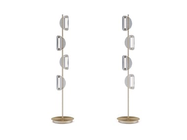 MANTA - LED glass floor lamp by Paolo Castelli